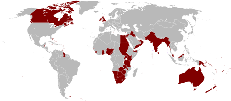 British Empire in 1921